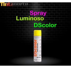 Tinta Spray Luminoso Interno 400ml Dscolor