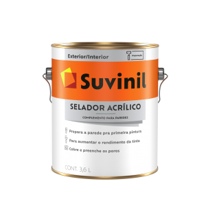 Selador Acrilico - 3,6L Suvinil