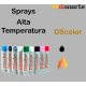 Tinta Spray Alta Temperatra Externo/Interno 400ml Dscolor