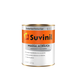 Massa Acrilica - 1,3 Kg Suvinil