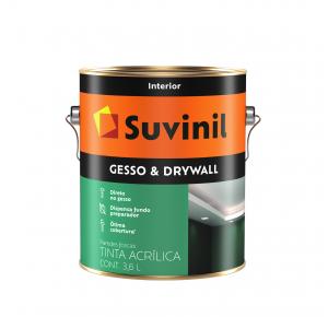 Tinta p/ Gesso & Drywall Branco 3,6L - Suvinil